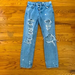 H&M kids low waisted boyfriend jeans
